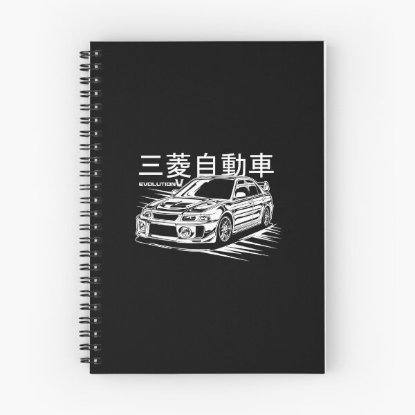 Item preview, Lancer Evolution V (White Print) designed and sold by RitaLaveta.
