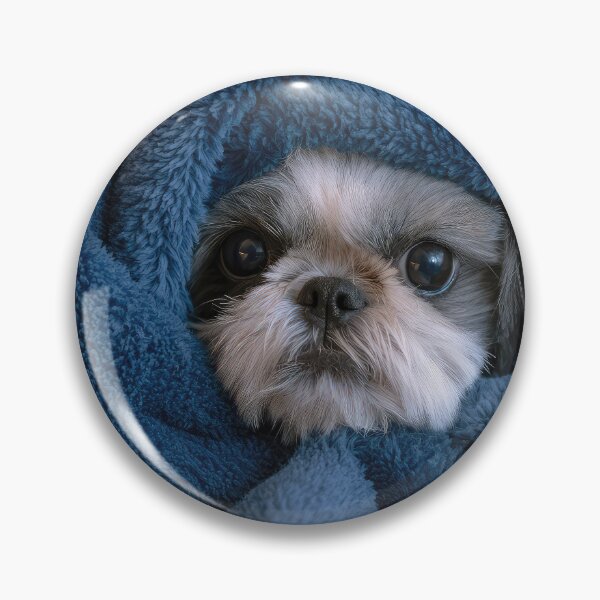 Item preview, Shih Tzu in Blanket 01 designed and sold by Elisabeth Lucas.