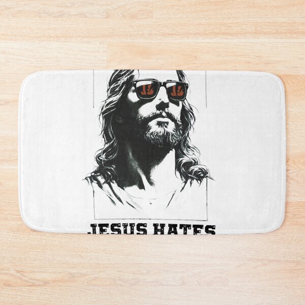 Item preview, Jesus Hates The Slers Bengals Fan Humor designed and sold by Arnaliguez.