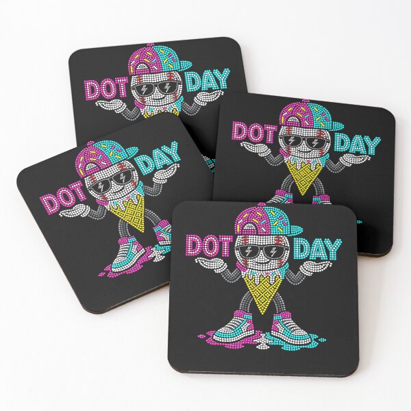 Item preview, Dot Day Baseball Ice Cream Drip Polka Dot designed and sold by PAROSSA.