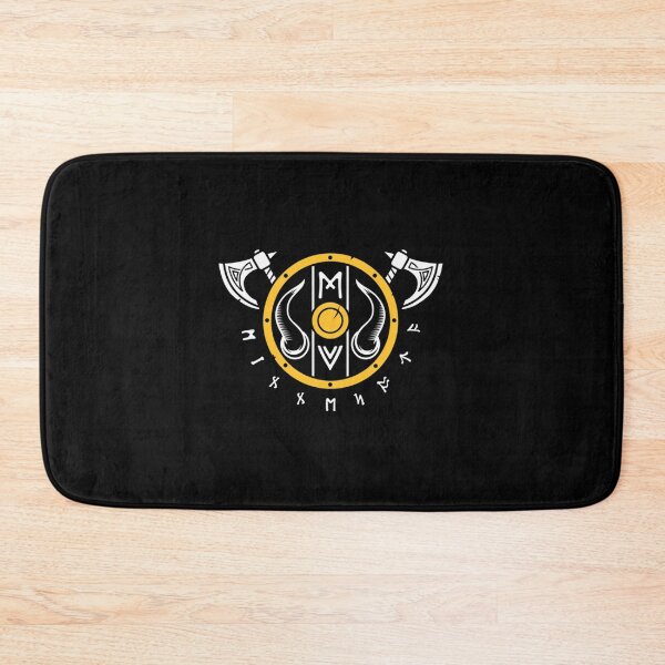 Item preview, Minnesota Vikings Axe Shield Design Premium designed and sold by 22MIX.