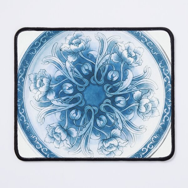 Item preview, Blue Porcelain Peony Mandala designed and sold by Fani*.