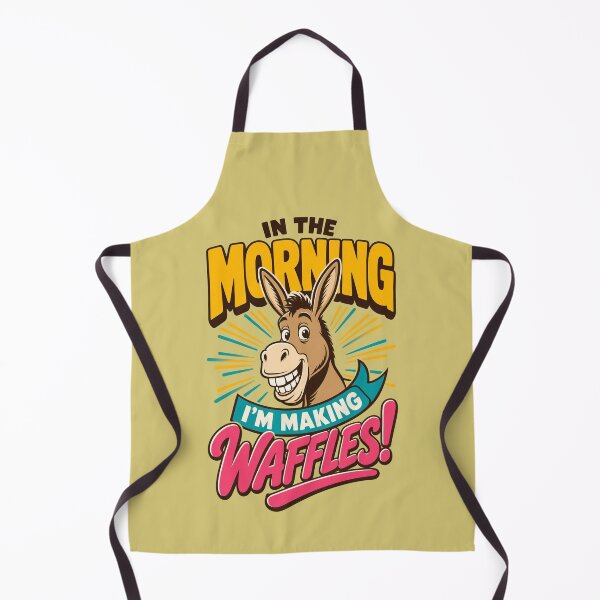 Item preview,  Morning Waffle Donkey Humor designed and sold by sugimoto332.