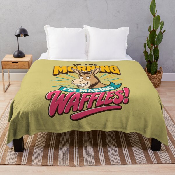 Item preview,  Morning Waffle Donkey Humor designed and sold by sugimoto332.