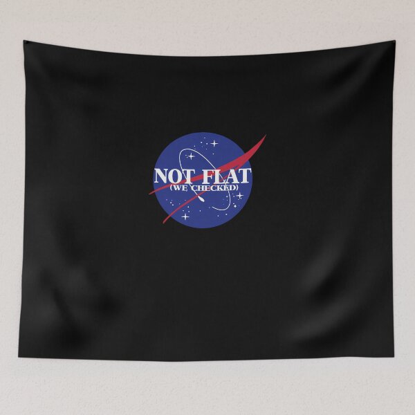 Item preview, Not Flat (We Checked)  designed and sold by rochelzclagles.