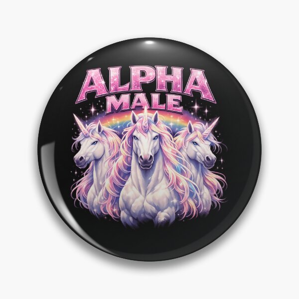 Item preview, Alpha Male Unicorn Meme designed and sold by Ach Art.