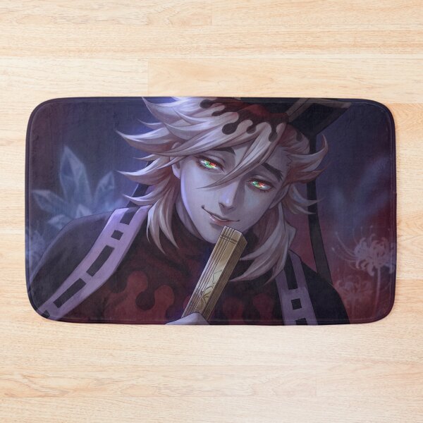 Item preview, Douma, Upper Moon Two // Anime Illustration - Ice Blood Moon Demon Anime Art designed and sold by Astraphyllia.