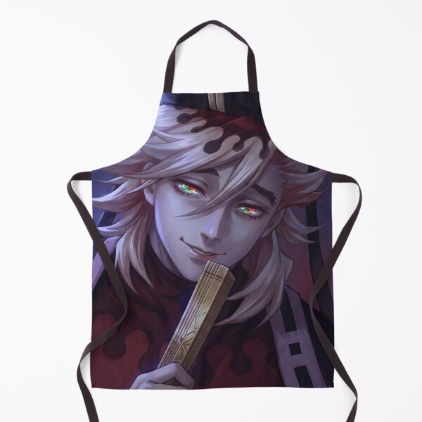 Item preview, Douma, Upper Moon Two // Anime Illustration - Ice Blood Moon Demon Anime Art designed and sold by Astraphyllia.