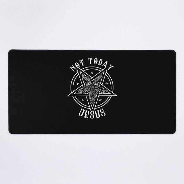 Item preview, Not Today Jesus I Satanic Baphomet Goat Design designed and sold by origerlunu.