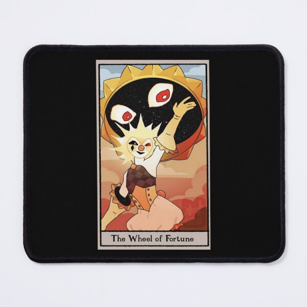 Item preview, Cosmic Jester Fortune Wheel Anime Tarot Graphic designed and sold by LostLoganTarot.