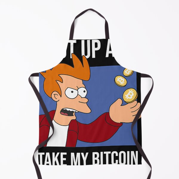 Item preview, Funny Meme Bitcoin Shut Up And Take My Bitcoin designed and sold by Ach Art.