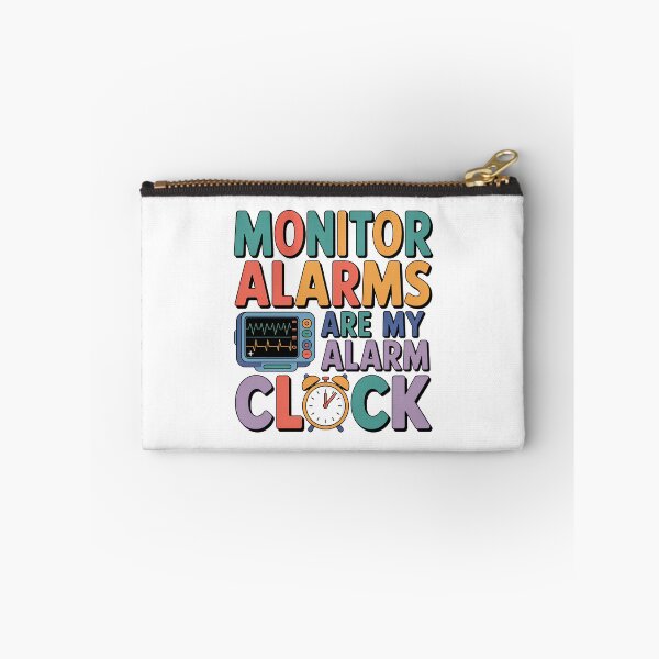 Item preview, Monitor Alarms Are My Alarm Clock – Funny Telemetry Nurse Night Shift Design designed and sold by CuteDesignables.