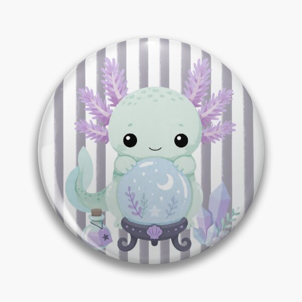 Item preview, Axolotl with Crystal Ball designed and sold by Pond & Gill Co.