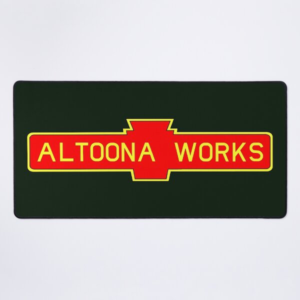 Item preview, PRR Altoona Works designed and sold by Trains-and-Rail.