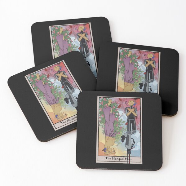 Item preview, Hanged Man Duality Gothic Tarot Card Graphic Art designed and sold by LostLoganTarot.