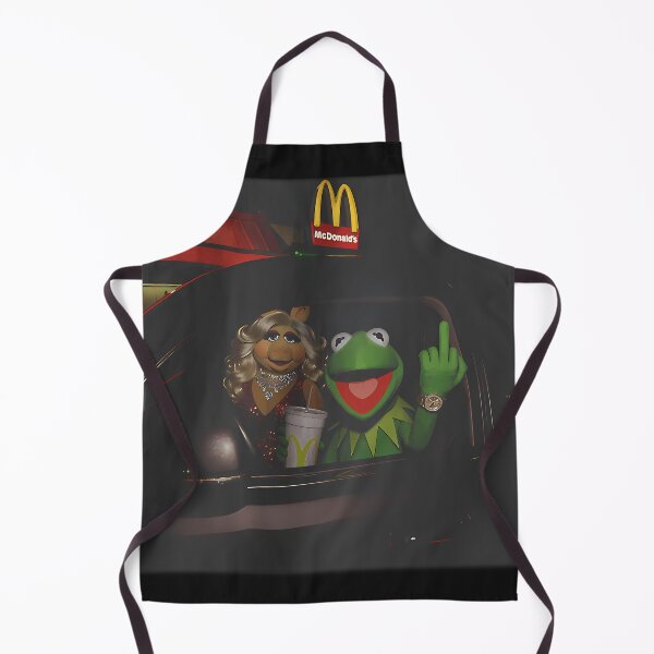 Item preview, Kermit Frog Miss Piggy Fast Food Car Retro Rebel Attitude designed and sold by ToguzA.