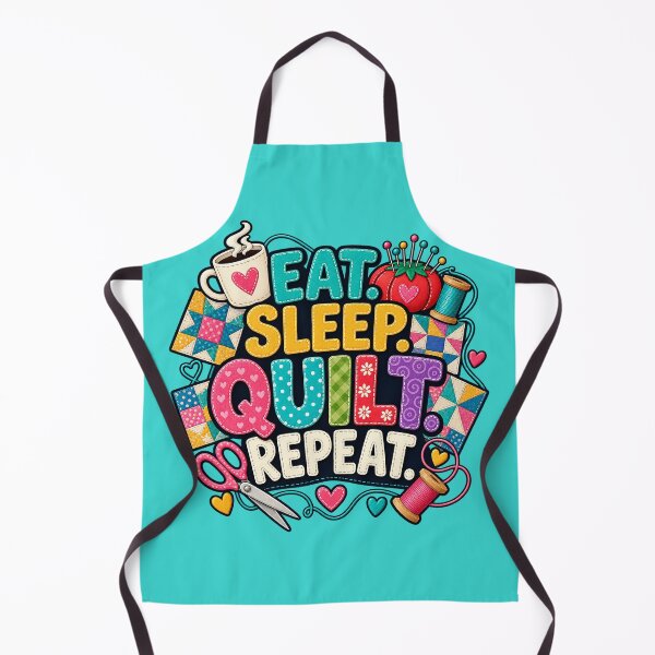 Item preview, Quilt Love:  Eat Sleep Quilt Repeat  designed and sold by EverydayMagik.