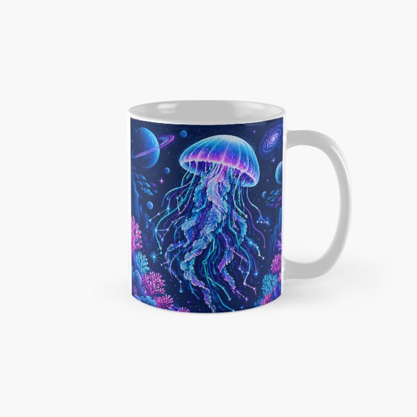 Item preview, Cosmic Jellyfish Galaxy Coral Reef Space designed and sold by Avenuse style.