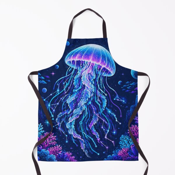 Item preview, Cosmic Jellyfish Galaxy Coral Reef Space designed and sold by Avenuse style.