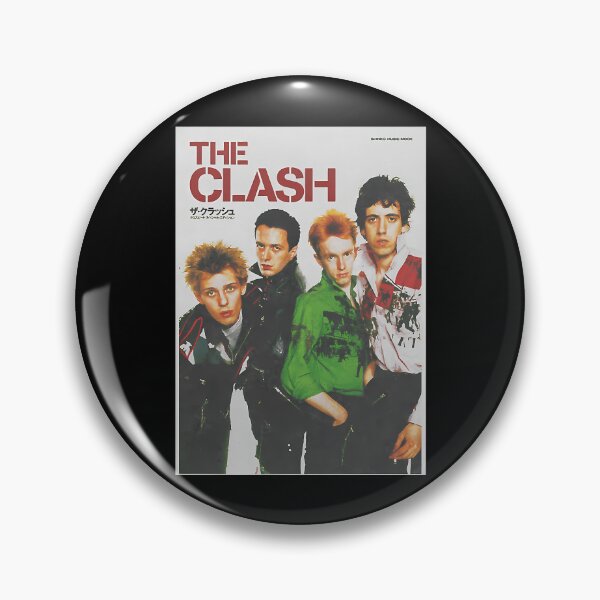 Item preview, The Clash Punk Rock Band Japanese Magazine Style designed and sold by RofianYasiz.