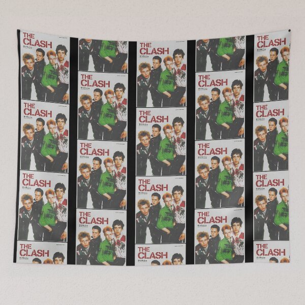 Item preview, The Clash Punk Rock Band Japanese Magazine Style designed and sold by RofianYasiz.