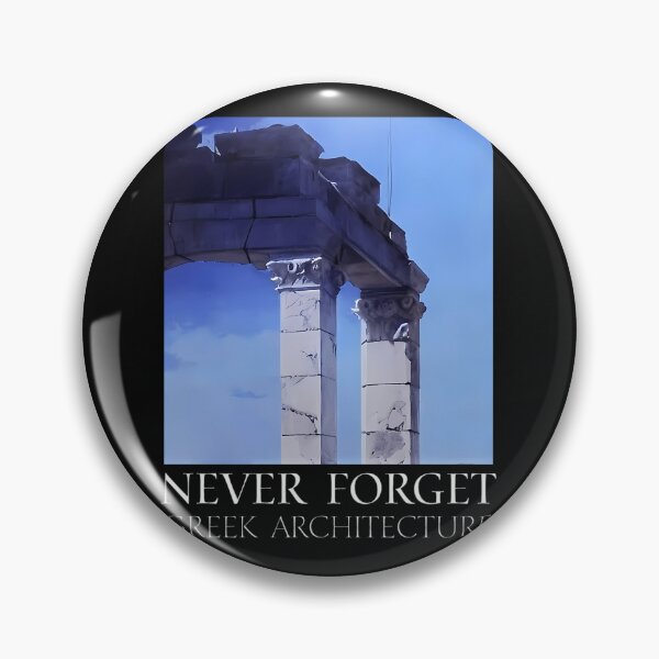 Item preview, Never Forget Greek Architecture designed and sold by ToguzA.
