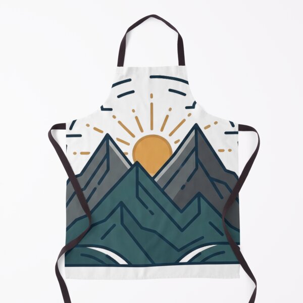 Item preview, Minimal Mountain Sunrise designed and sold by meghnad.