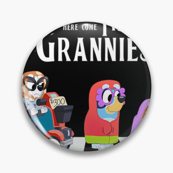 Item preview, Blueyy Here Come The Granniess Band designed and sold by Glanzing.
