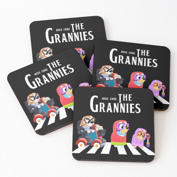 Item preview, Blueyy Here Come The Granniess Band designed and sold by Glanzing.