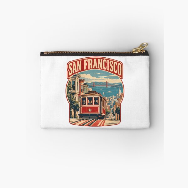 Item preview, San Francisco Cable Car Vintage Travel Badge designed and sold by Globalcitytees.
