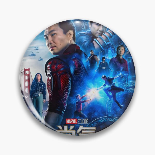 Item preview, Shang Chi Inspired Chinese Poster Art Featuring Legendary Ten Rings Design designed and sold by polytyc.