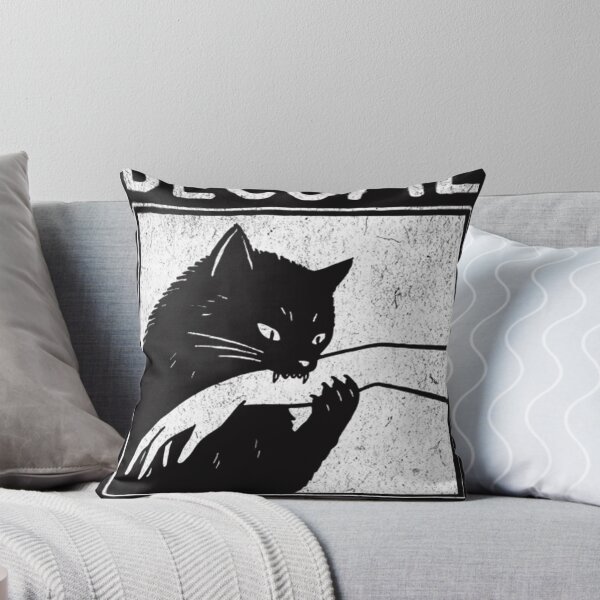 Item preview, Become Ungovernable Black Cat Biting Hand designed and sold by ToguzA.