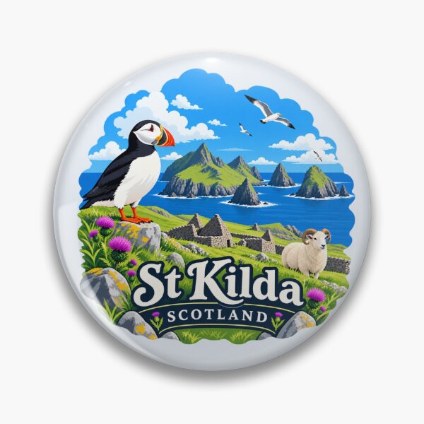 Item preview, St Kilda, Scotland Wildlife designed and sold by Myra365Art.