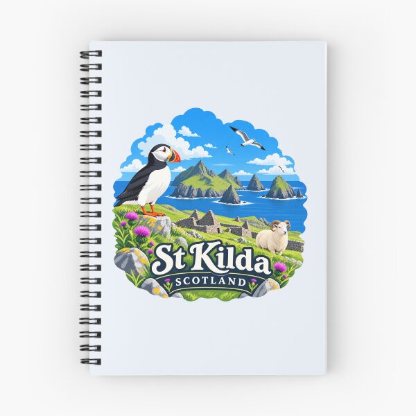 Item preview, St Kilda, Scotland Wildlife designed and sold by Myra365Art.