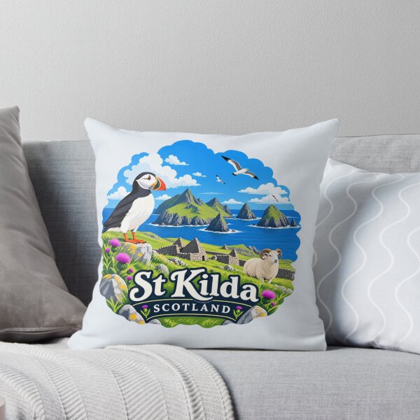 Item preview, St Kilda, Scotland Wildlife designed and sold by Myra365Art.