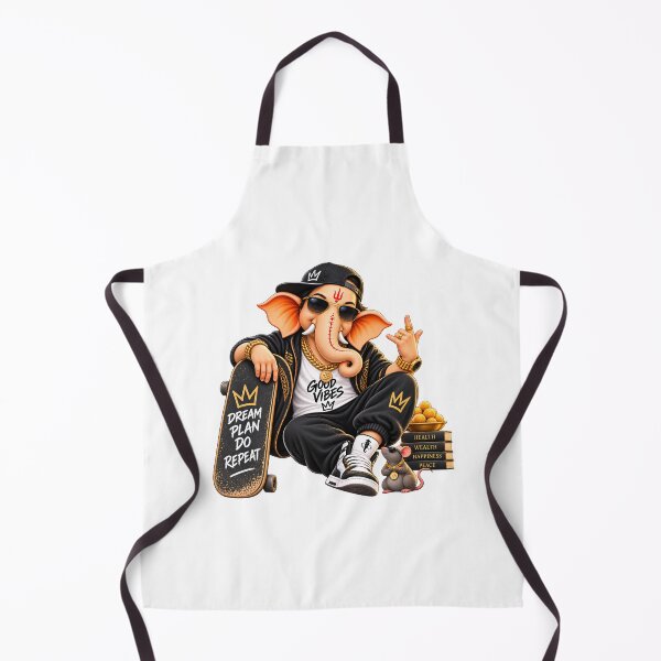 Item preview, Gangster Ganesha Streetwear – Good Vibes & Dream Big designed and sold by Arulsha.