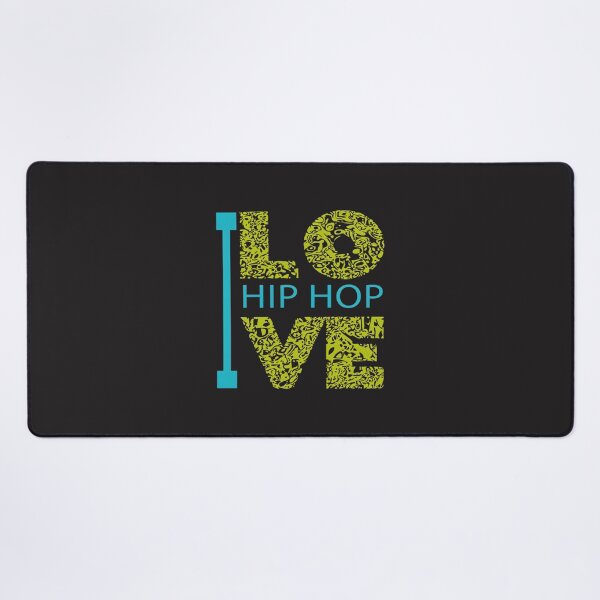 Item preview, I Love Hip Hop Music and Culture Graphic Design designed and sold by Floofi Bunn.