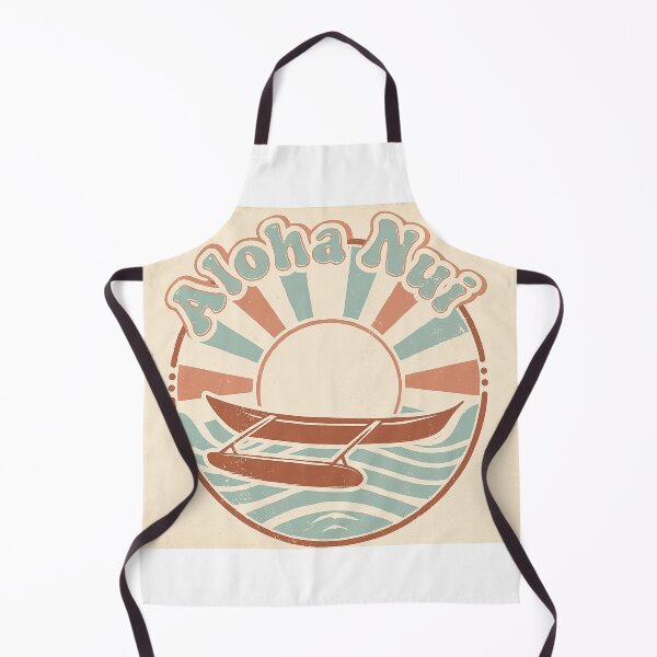 Item preview, Aloha Nui — Vintage Polynesian outrigger canoe badge designed and sold by Hawaii26.