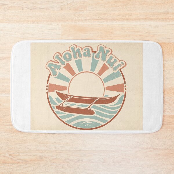 Item preview, Aloha Nui — Vintage Polynesian outrigger canoe badge designed and sold by Hawaii26.