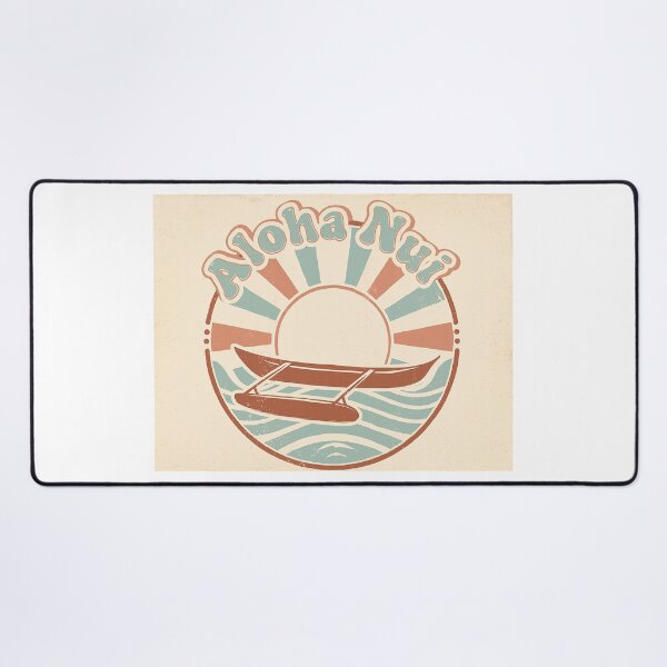 Item preview, Aloha Nui — Vintage Polynesian outrigger canoe badge designed and sold by Hawaii26.