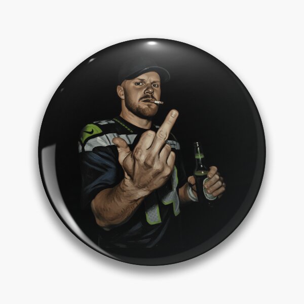 Item preview, Meme Sam Darnold Middle Finge Black 90S White designed and sold by StephanePalaci.
