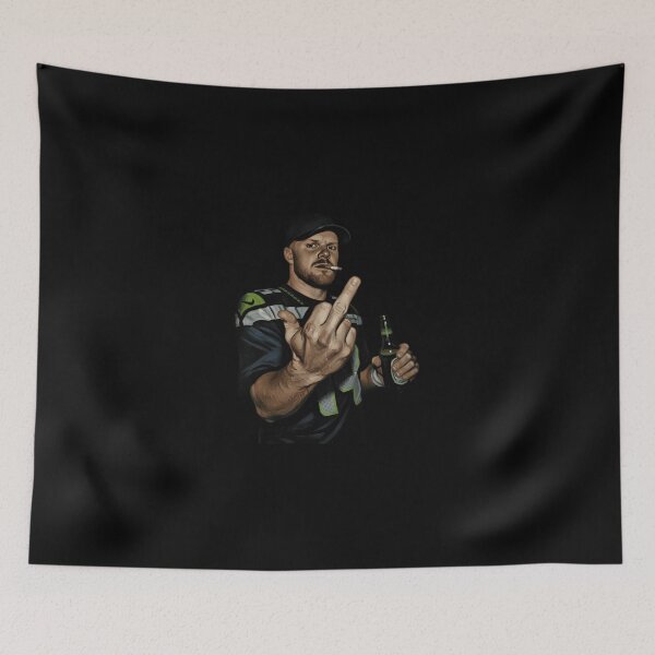 Item preview, Meme Sam Darnold Middle Finge Black 90S White designed and sold by StephanePalaci.