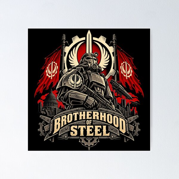Artikelvorschau, Brotherhood of Steel Fallout Power Armor entworfen und verkauft von Pandaburba.