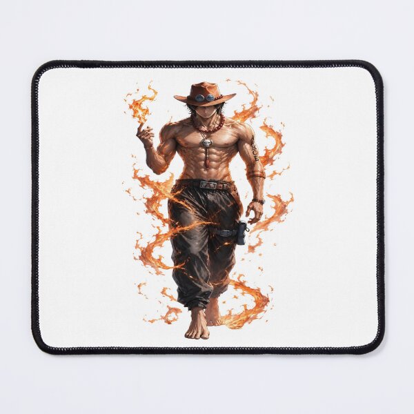 Item preview, Portgas D. Ace One Piece Fire Fist Pirate Poster Aesthetic Anime Digital Artwork designed and sold by Matt_Smith.