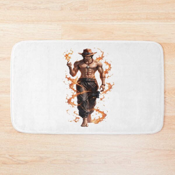 Item preview, Portgas D. Ace One Piece Fire Fist Pirate Poster Aesthetic Anime Digital Artwork designed and sold by Matt_Smith.