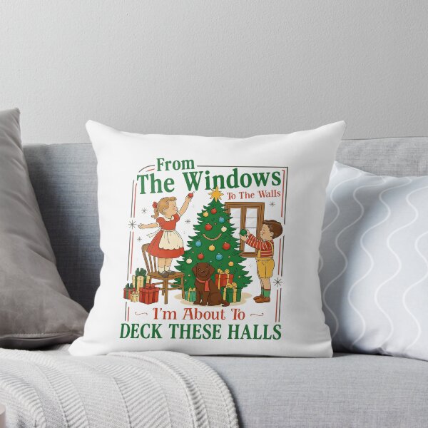 Item preview, From The Windows To The Walls I'm About To Deck These Halls  designed and sold by suhairee-studio.
