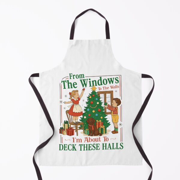 Item preview, From The Windows To The Walls I'm About To Deck These Halls designed and sold by suhairee-studio.