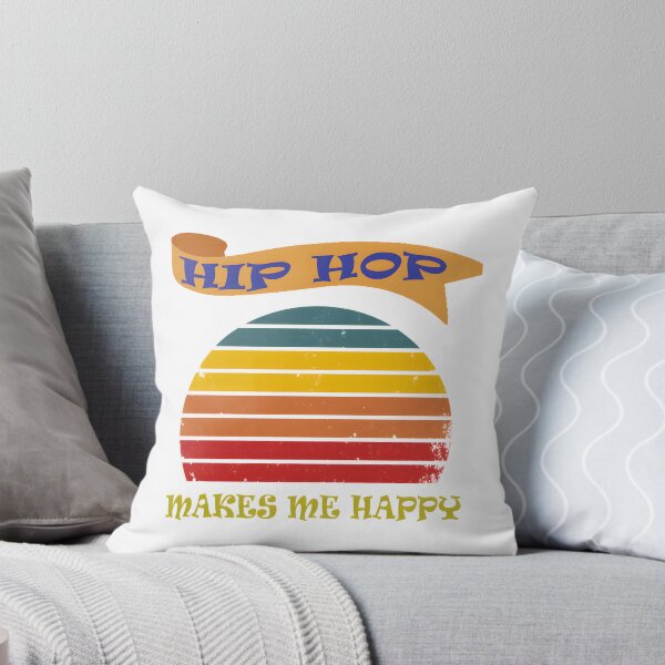 Item preview, Hip Hop Music Lover Design - Makes Me Happy Urban Dance Style designed and sold by Floofi Bunn.