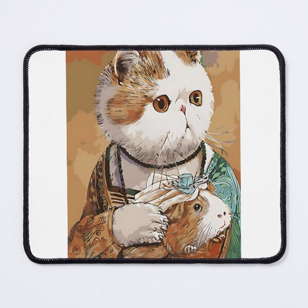 Item preview, Elegant Lady Cat Illustration with Charming Feminine Style designed and sold by Sins From God.