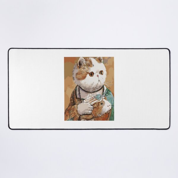 Item preview, Elegant Lady Cat Illustration with Charming Feminine Style designed and sold by Sins From God.